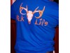 Deer Skull Hunters Orange & White Short Sleeve